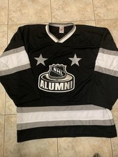 Vintage Black NHL Alumni Miszuk Hockey  Jersey Hockey Greatest Family sz XL