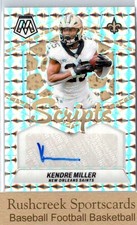 2024 Panini Mosaic #SC-SMI Kendre Miller Auto Prizm Scripts
