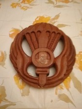 CREST FOLGORE  BRIGATA Paracadutisti Folgore In Legno 