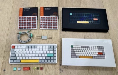 NuPhy Air75 V2 Mechanical Keyboard w Red Gateron Low Profile + Banana Switches