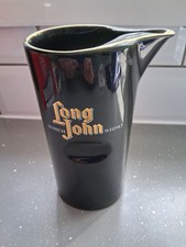 Long John Scotch Whisky  Water Jug In VGC.  117mm High. Ideal For Home Bar