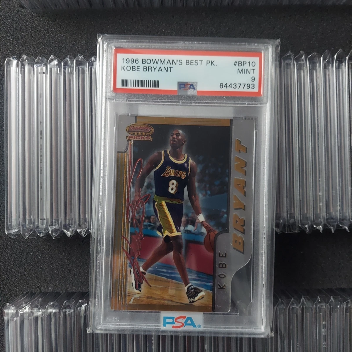 Bowman Kobe Bryant 9 Graded Basketball Sports Trading Cards