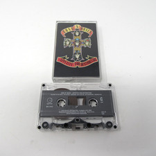 GUNS N' ROSES Appetite For Destruction Cassette Tape 1987 Geffen Records GNR