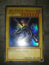 Yu-Gi-Oh! Red-Eyes Black Dragon SDJ-001 - Joey Starter Ultra Rare Excellent/EX-