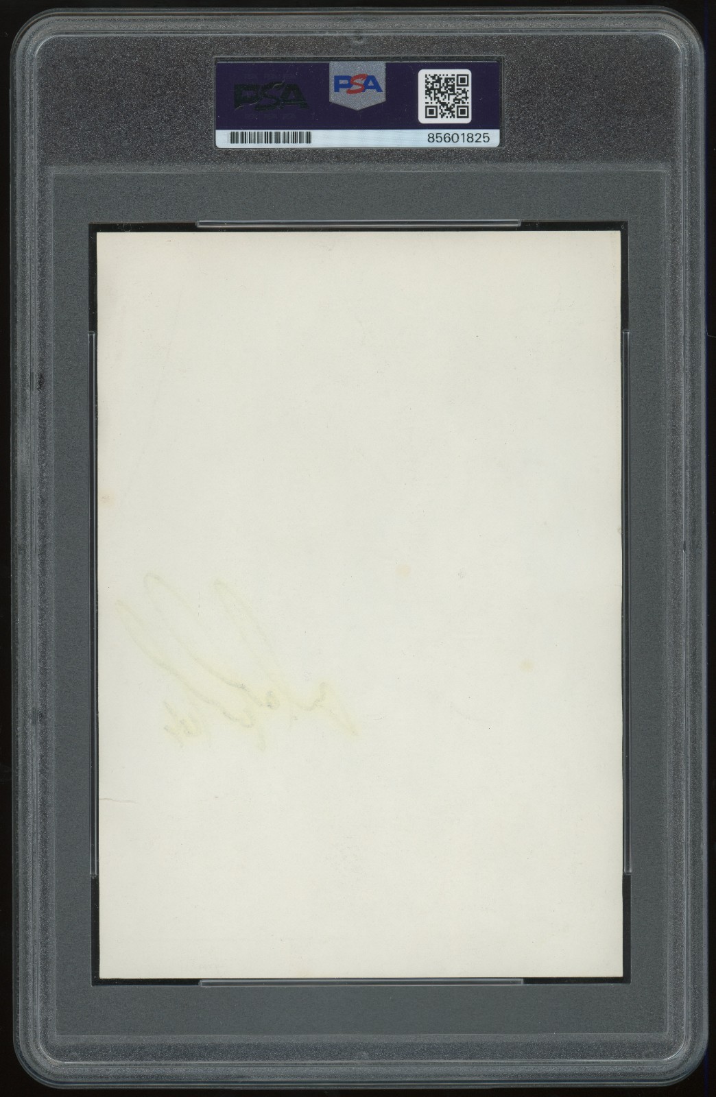 1986 Cameron Coca-Cola Pittsburgh Penguins Mario Lemieux Rookie Auto - PSA Auth view 2