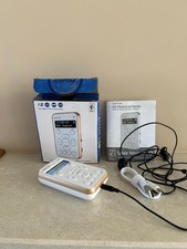 AZATOM A2 White/Rose Gold DAB/DAB+ and FM Portable / Pocket Radio. Used, in vgc.