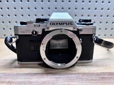 Very Nice OLYMPUS OM-10 Silver 35mm SLR Film Camera Body Only