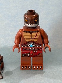 LEGO Legends Chima Minifig loc004 - Crug - Light Scratches/No Cracks
