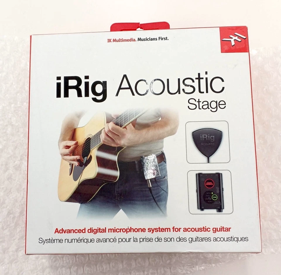 IK Multimedia iRig Acoustic Stage Digital Microphone System for Guitar Used - Image 2 of 4