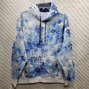 nike multicolor swoosh hoodie