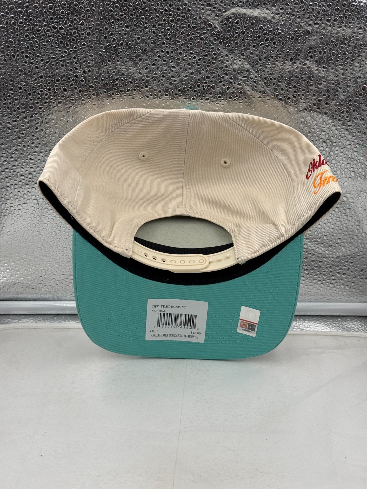 Oklahoma Sooners NCAA '47 Orange Bowl Natural TT Hitch Adjustable Snapback Hat