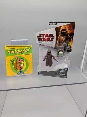 STAR WARS  Legacy  Jawa & Security Droid BD39 Hasbro 2009 K15