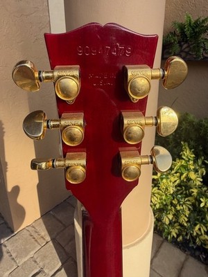 1997 Gibson ES 335 Dot Neck Reissue special flamey Cherry w/Gold