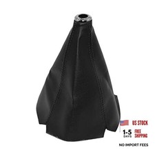 Universal Car Shift Knob Boot Dust Cover, Shift Boot Cover, Made of Pu Leather