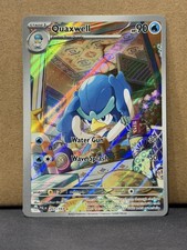 Quaxwell 207/193 Sv02: Paldea Evolved Holo Pokemon TCG Illustration Rare IR NM on eBay