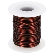 16 AWG 8 oz Magnet Wire, Enameled Copper Winding Wire with Shaft, Brown