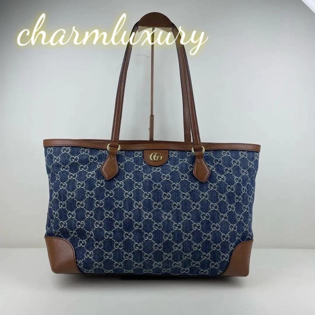 GUCCIデニムトートバッグ Gucci Denim Exterior Tote Bags & Handbags for Women for sale | eBay