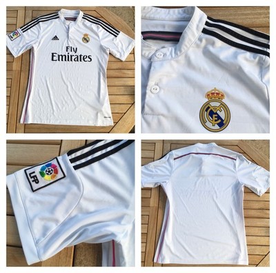 Real Madrid Adidas Trikot 2014/15 Home Kit Herren Large UK42  climacool top