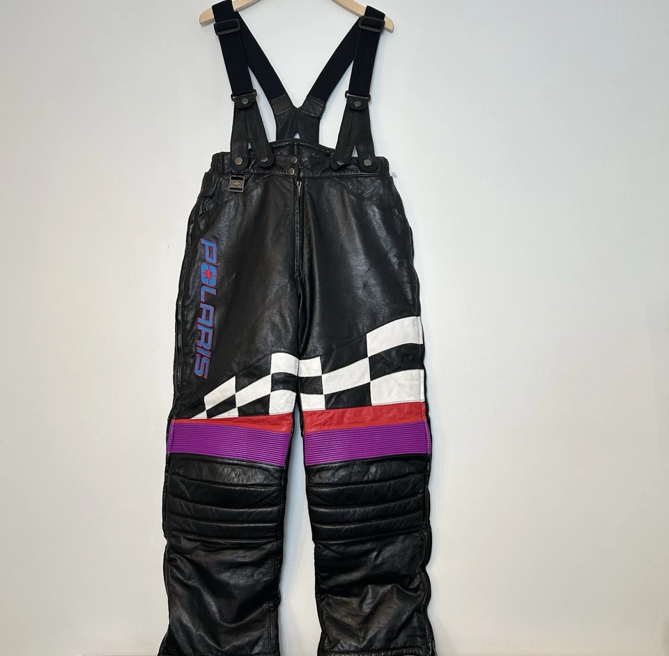 Baberos de cuero Polaris de colección para mujer talla grande Hein Gericke negros al aire libre nuevos sin etiquetas Foto 2 de 4