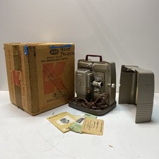 Vintage Keystone K-100 8mm Movie Projector For Parts or Repair Untested