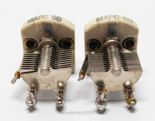 2X Hammarlund MAPC 50 Variable Capacitors -- KTB1 - Picture 3 of 3