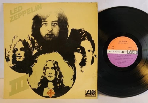 Led Zeppelin - Led Zeppelin III LP - OG France Press - Hard Rock