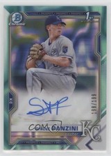 2021 Bowman Draft Chrome Pick Aqua Lava Refractor 198/199 Shane Panzini Auto wj2