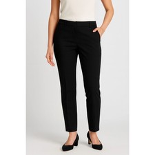 Talbots Petites Stretch Dress Pants Black 10, 27.5" inseam