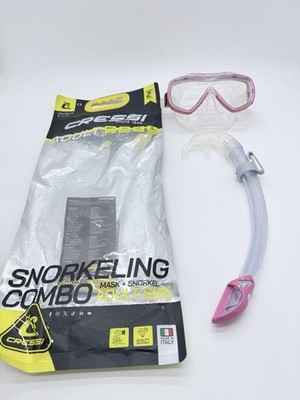 Cressi Schnorchel Set Maske Evolution + Schnorchel Alpha Ultra Dry