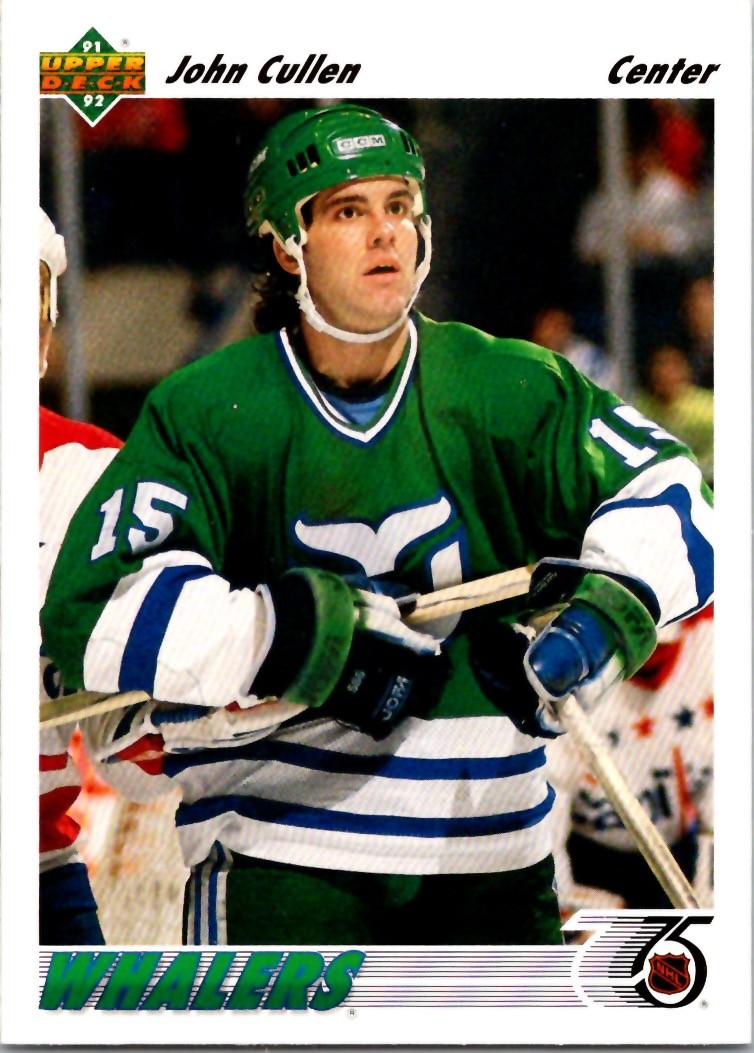 1991-92 Upper Deck John Cullen #235 Hartford Whalers