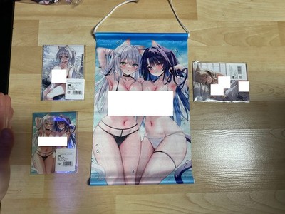 Yatanuki Kei yatanukikey wallscroll tapestry fanza lottery with photograph paper