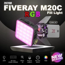 Zhiyun M20C/M20C Combo RGB LED Video Light Magnetic Attraction Diffuser Light