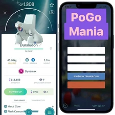 Shiny Dynamax Duraludon✨mini PTC 80k✨(read description)