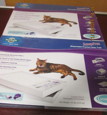 PetSafe ScoopFree Replacement Sensitive Crystal Litter Tray 1 Per Box Lot of 2