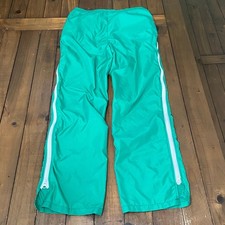 Vintage Nike Orange Tag Full Side Zip Breakaway Pants Green Mens SM 70s 80s USA
