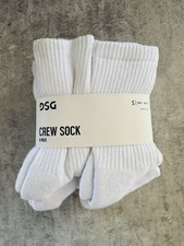 DSG Crew Sock Youth 13K-4Y Small 6 Pack Athletic New Dick's Sporting Goods