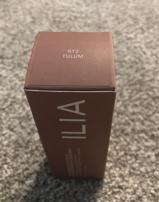 NIB ILIA Super Serum Skin Tint Foundation Makeup Full Size 1oz - ST2 TULUM 
