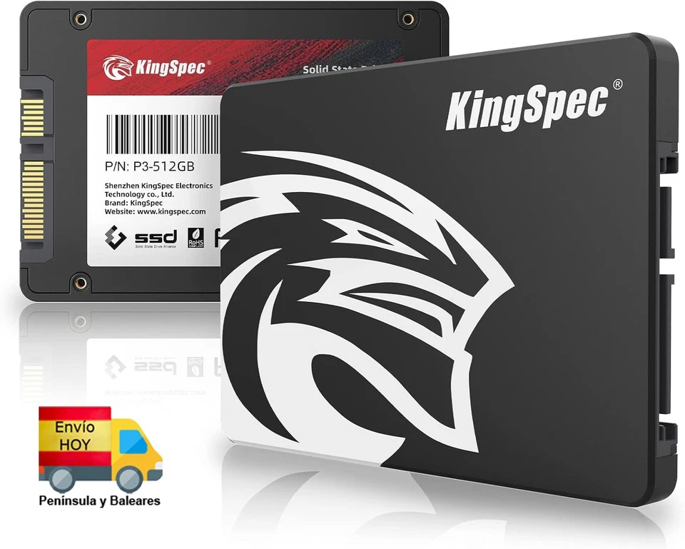 KING SSD 512GB 512 GB Disco duro sólido 2.5 "Sata 3 ENVIO HOY