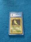 Pokémon Metapod Base Set Unlimited CGC 8