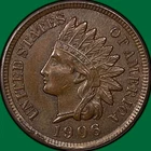1906 Indian Head Cent Choice Almost Uncirculated AU+/UNC Coin #32632
