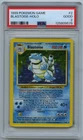 1999 Base Set Unlimited Blastoise Holo PSA 2 002/102