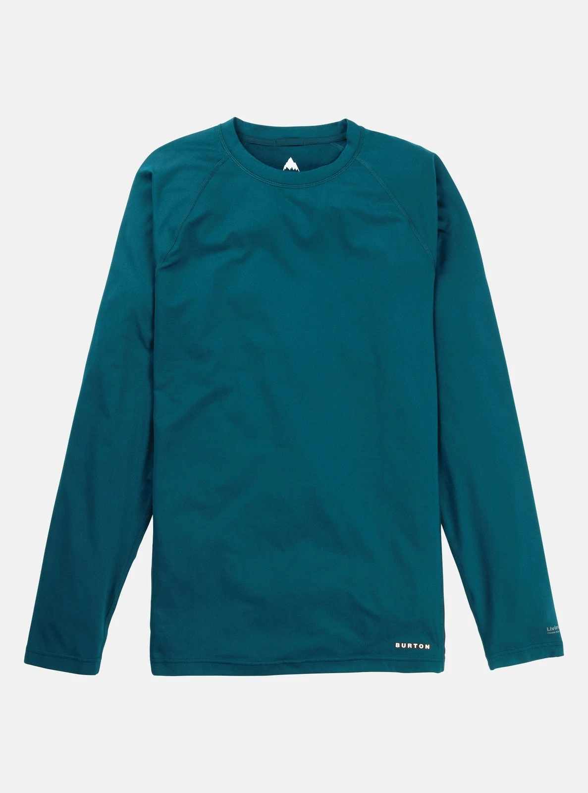 BURTON Snowboard Midweight X Base Layer Crewneck Deep Emerald Mens LG NEW w/tags