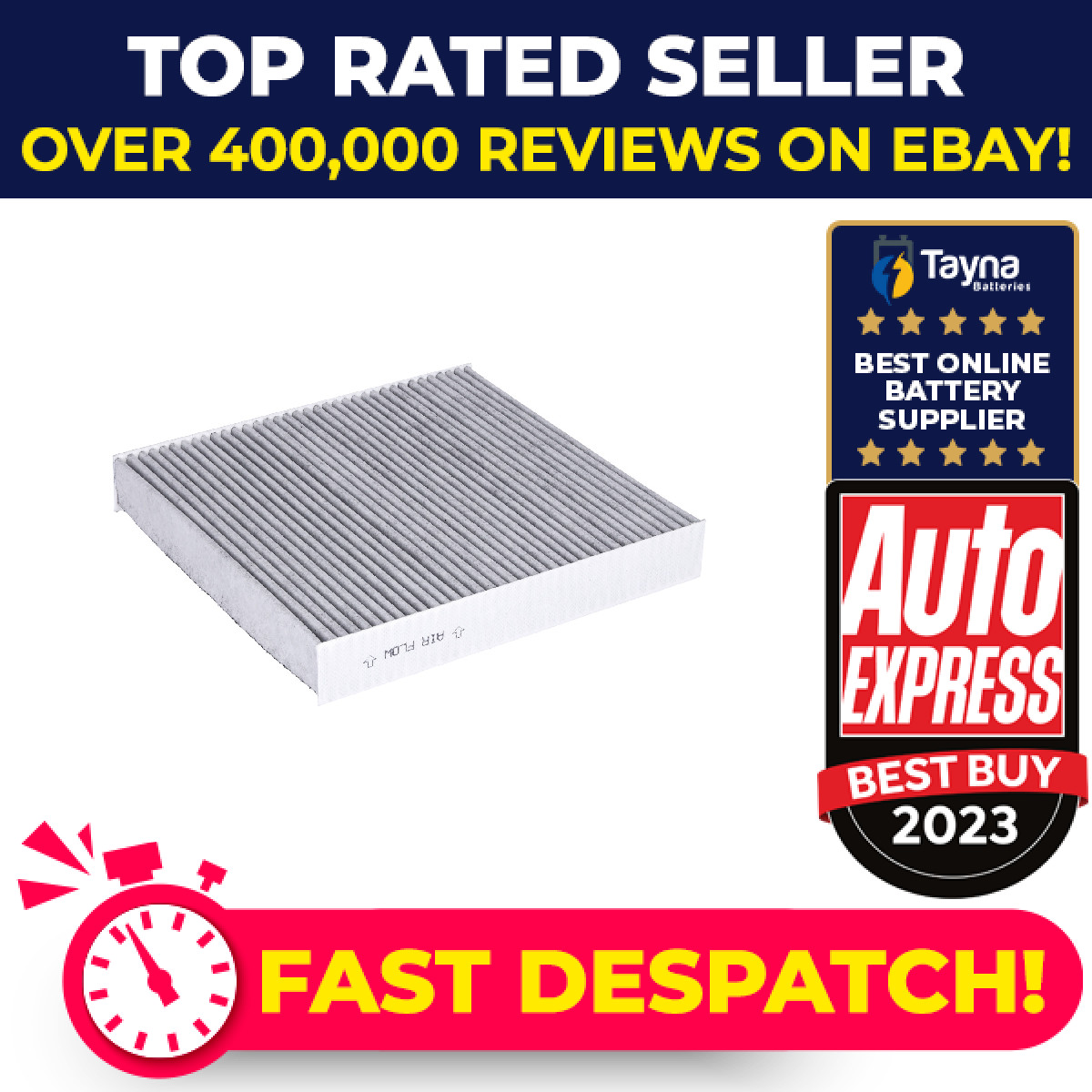 Pollen / Cabin Filter ADZ92510 Blue Print 8981394280 Genuine Quality Guaranteed
