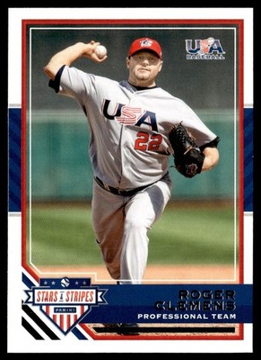 2017 Panini Stars and Stripes Roger Clemens USA #100