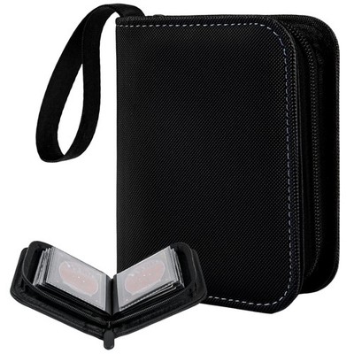 1 Pocket Card Binder, Mini Card Binder with 40 Pockets, Small Trading Card Al...