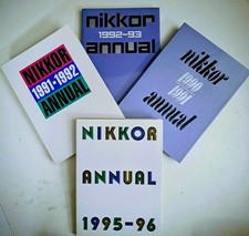 NIKON NIKKOR Annuals - Set of 4 books