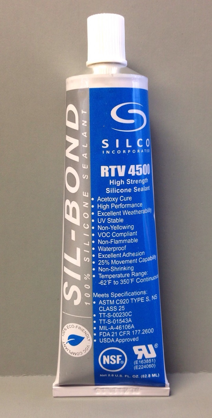 Black BBQ Smoker Sealer Food Grade RTV Silicon Adhesive Gasket Parts