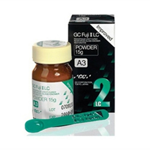 GC Fuji II LC Light-Cured Resin-Reinforced Restorative Glass Ionomer Cement A3 - Foto 4 di 13