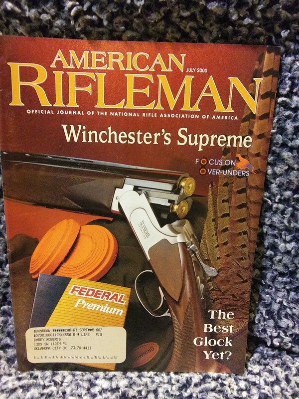 AMERICAN RIFLEMAN MAGAZINE COPY JULY 2000