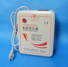 New 2000W Power Supply Transformer 110V to 220V Voltage Converter